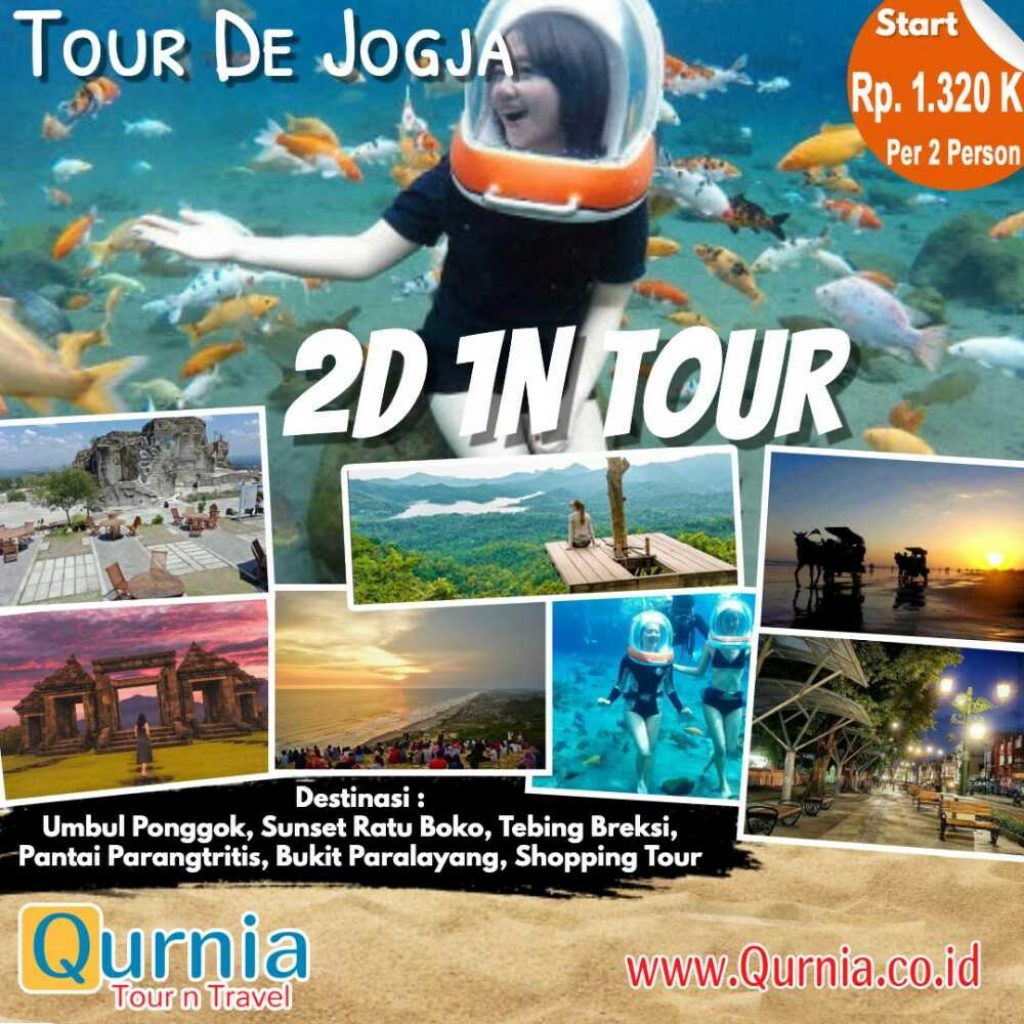 Paket Wisata Jogja 2 Hari 1 Malam Murah • Harga Update Oktober 2024